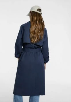 Stradivarius Langer Fliessender - Trench - Dark Blue 10 Stradivarius Langer Fliessender - Trench - Dark Blue -Next Soldes 00fc0a21bfb14bf4afb3f78a8c2cd49a