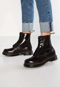Dr. Martens 1460 - Bottines À Lacets - Cherry Red Arcadia