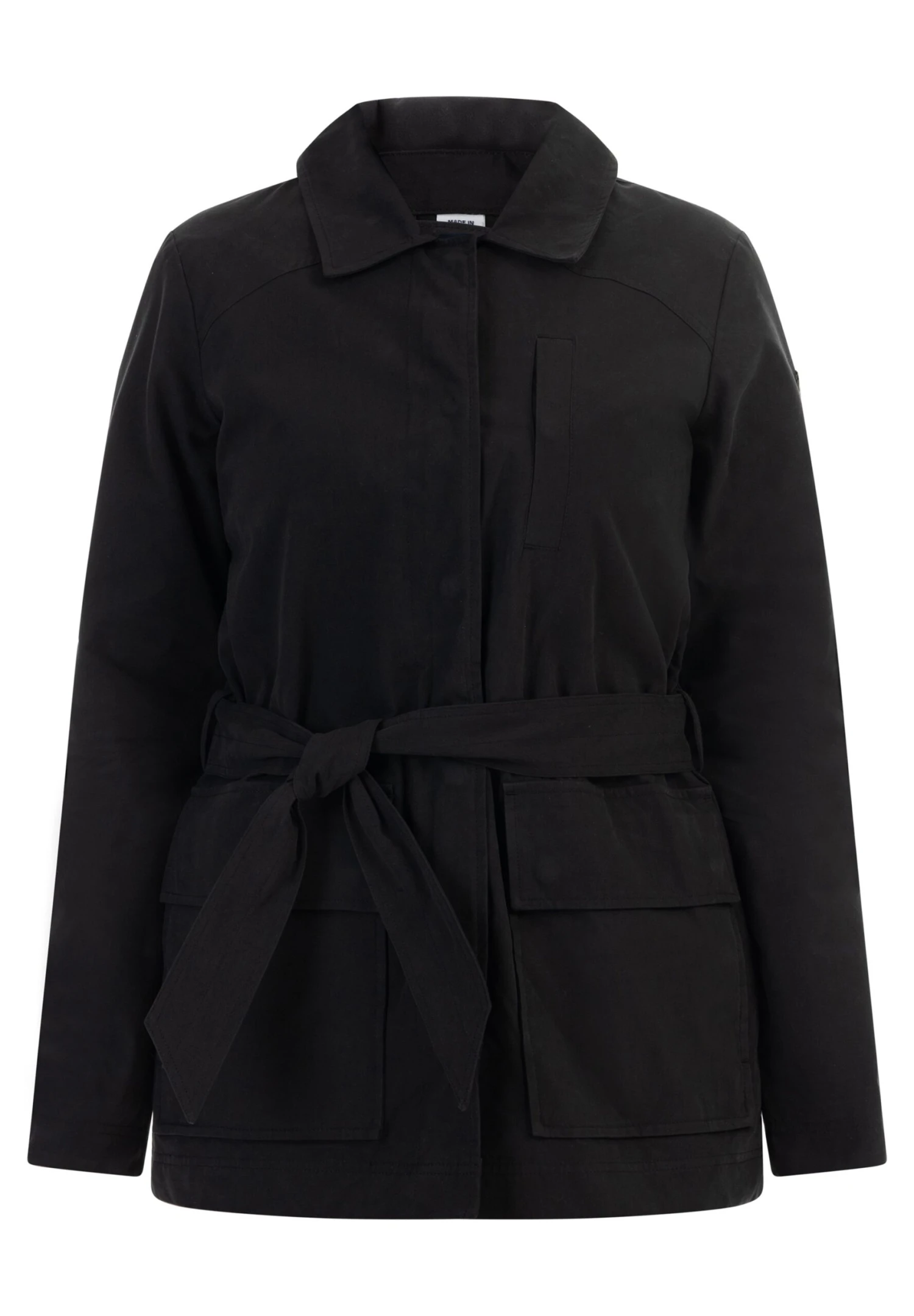 Dreimaster Imane - Manteau Court - Schwarz 7 Dreimaster Imane - Manteau Court - Schwarz – Image 5