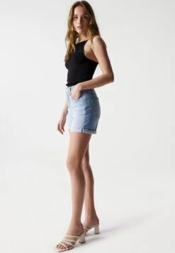 Faith Push In - Short En Jean - Blau -Next Soldes 01ee97bb7c834305ac17c686049313fc