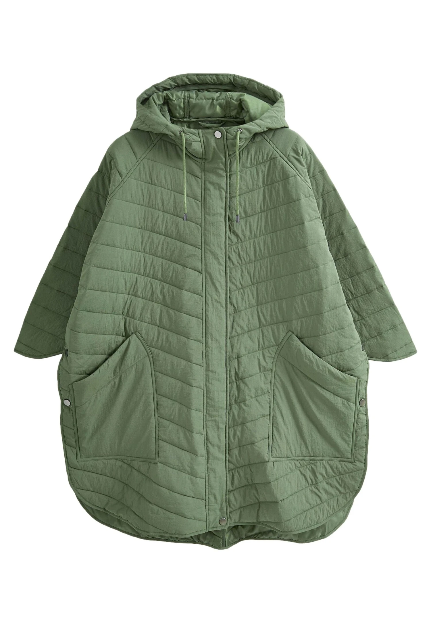 Next Shower Resistant Quilted Standard - Manteau D'Hiver - Khaki Green 8 Next Shower Resistant Quilted Standard - Manteau D'Hiver - Khaki Green – Image 6