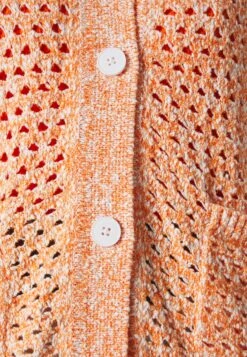 Holzweiler Tired Crochet - Gilet - Orange Mix -Next Soldes 06d21d599ff340bb8d5aad39bce06212