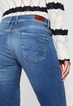 Pepe Jeans Holly - Jean Slim - Blue Denim -Next Soldes 096d526ed5744a828ac524fd4da8cd06
