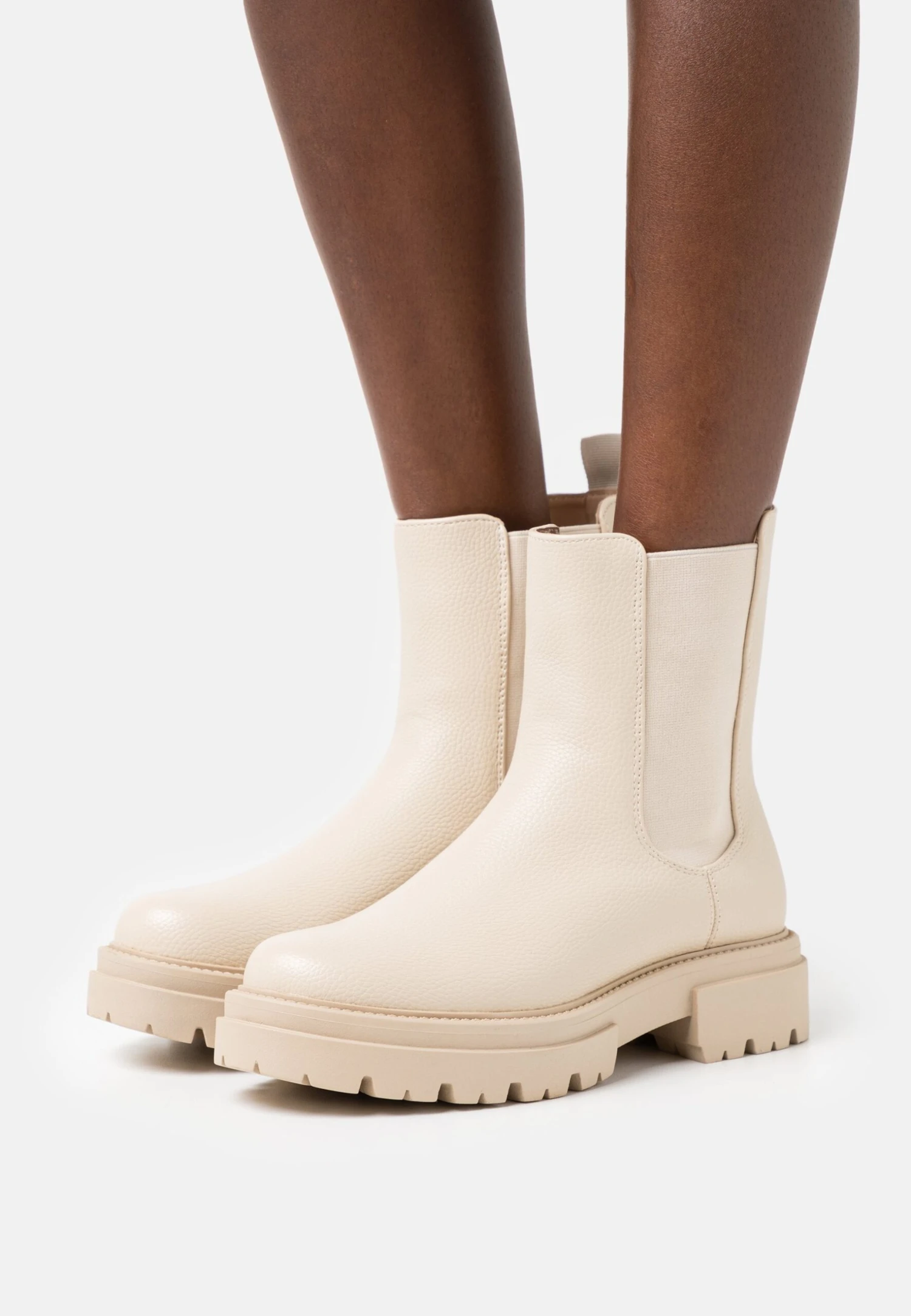 Trinity / W-19104H-3 / 704 - Beige - Bottines À Plateau - Off-White 3 Trinity / W-19104H-3 / 704 - Beige - Bottines À Plateau - Off-White