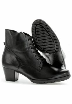 Gabor Bottines À Lacets - Schwarz Micro -Next Soldes 0a08399313484b15baf9359320334a2c