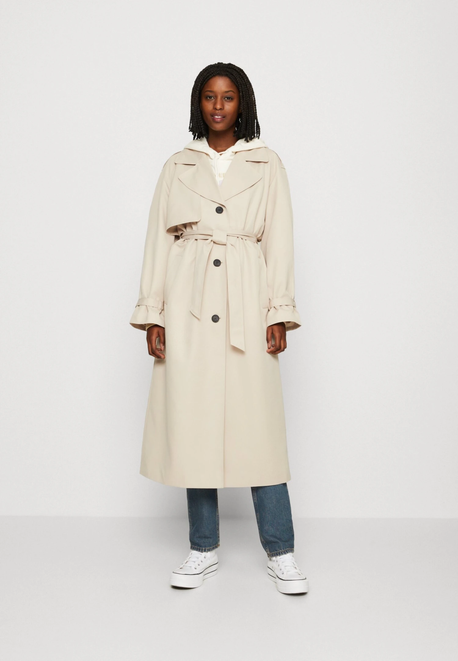 ONLY Onlchloe Single - Trench - Oxford Tan 3 ONLY Onlchloe Single - Trench - Oxford Tan