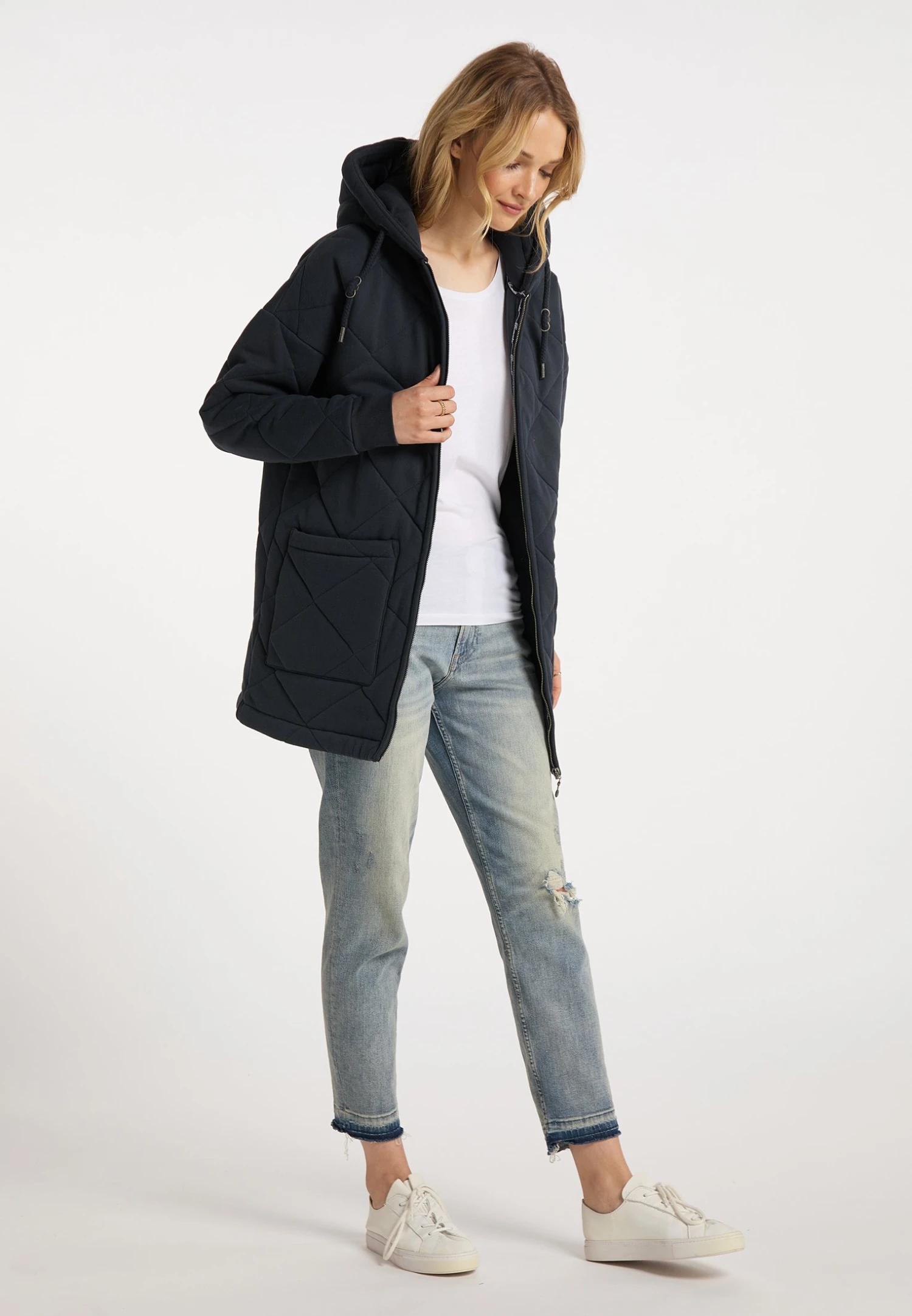 Dreimaster Takelage - Veste Mi-Saison - Dunkelmarine 4 Dreimaster Takelage - Veste Mi-Saison - Dunkelmarine – Image 2