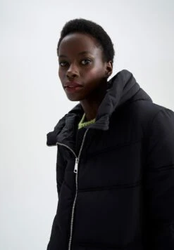 DeFacto Relax Fit - Manteau D'Hiver - Black -Next Soldes 0d908472e180435896769f6576c8e04f