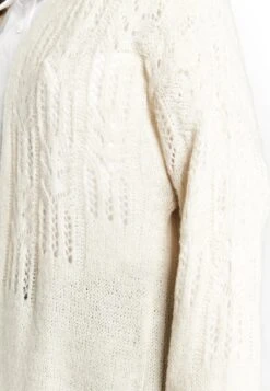 Dreimaster Gilet - Wollweiss -Next Soldes 0e00a6b084914bfd937d30e434b53281