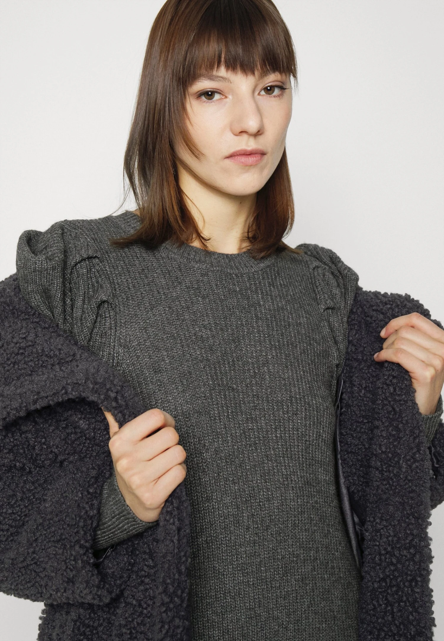 Ugg Gertrude Long Coat - Manteau D'Hiver - Ink Black 7 Ugg Gertrude Long Coat - Manteau D'Hiver - Ink Black – Image 5