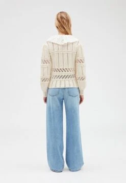 CLAUDIE PIERLOT Madelaine - Gilet - Ecru 9 CLAUDIE PIERLOT Madelaine - Gilet - Ecru -Next Soldes 0eacddf859404a7da6f124f2c41ab59d