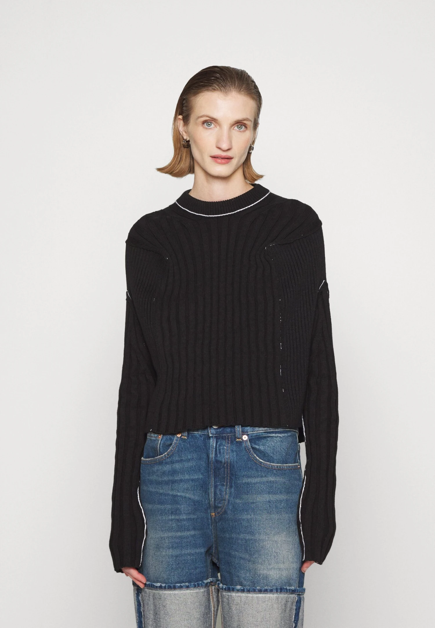 MM6 Maison Margiela Pullover - Black 5 MM6 Maison Margiela Pullover - Black – Image 3