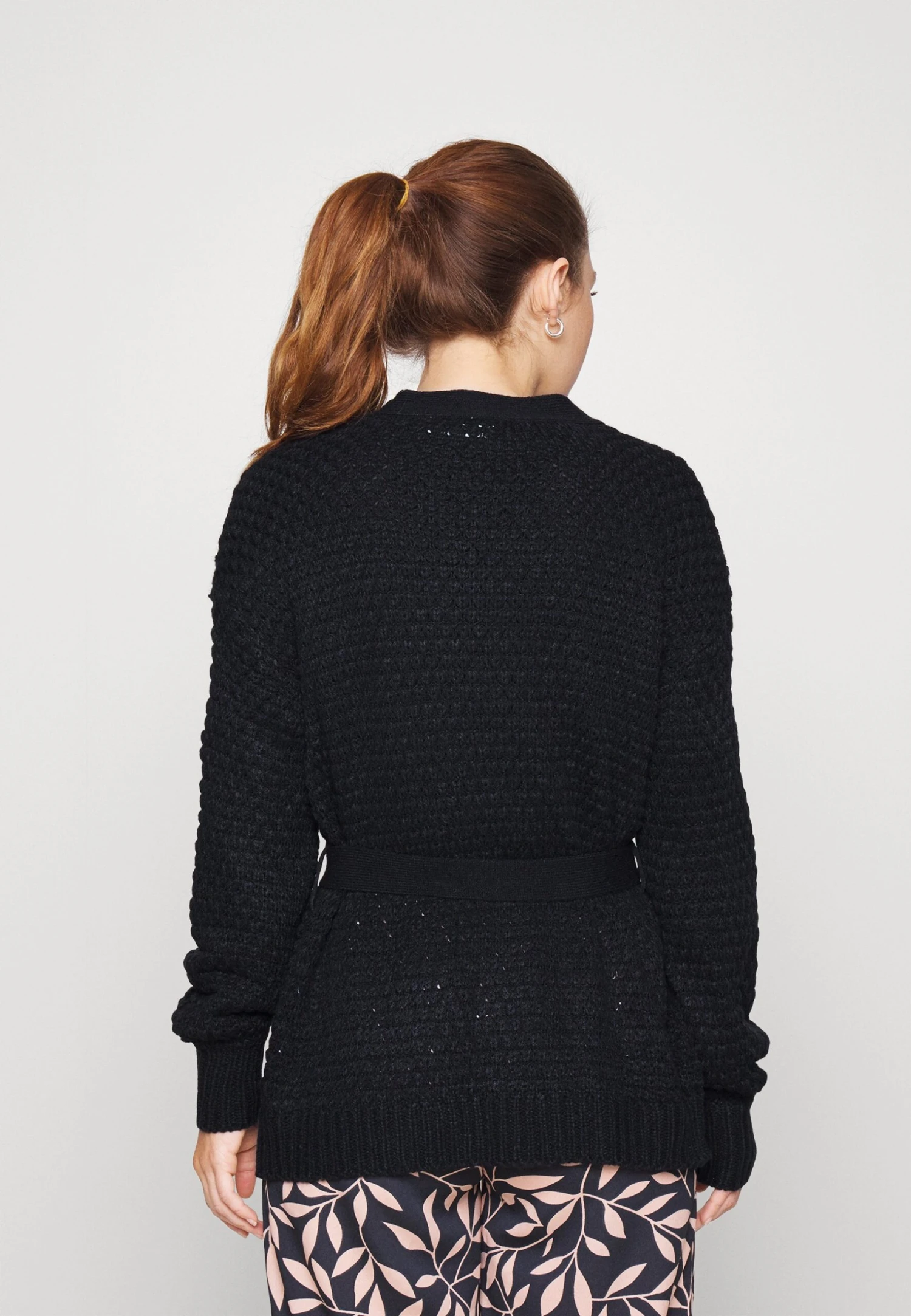 Viliomy Long Open Cardigan - Gilet - Black 5 Viliomy Long Open Cardigan - Gilet - Black – Image 3