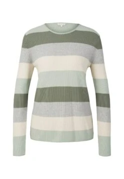 Tom Tailor Mit Rundhalsausschnitt - Pullover - Green Knit Stripe 13 Tom Tailor Mit Rundhalsausschnitt - Pullover - Green Knit Stripe -Next Soldes 137c90870e6d4fc98872ddda5dfdcf94