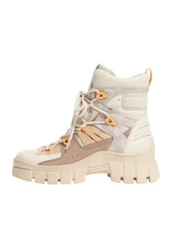 Guess Haler - Bottines À Plateau - Beige