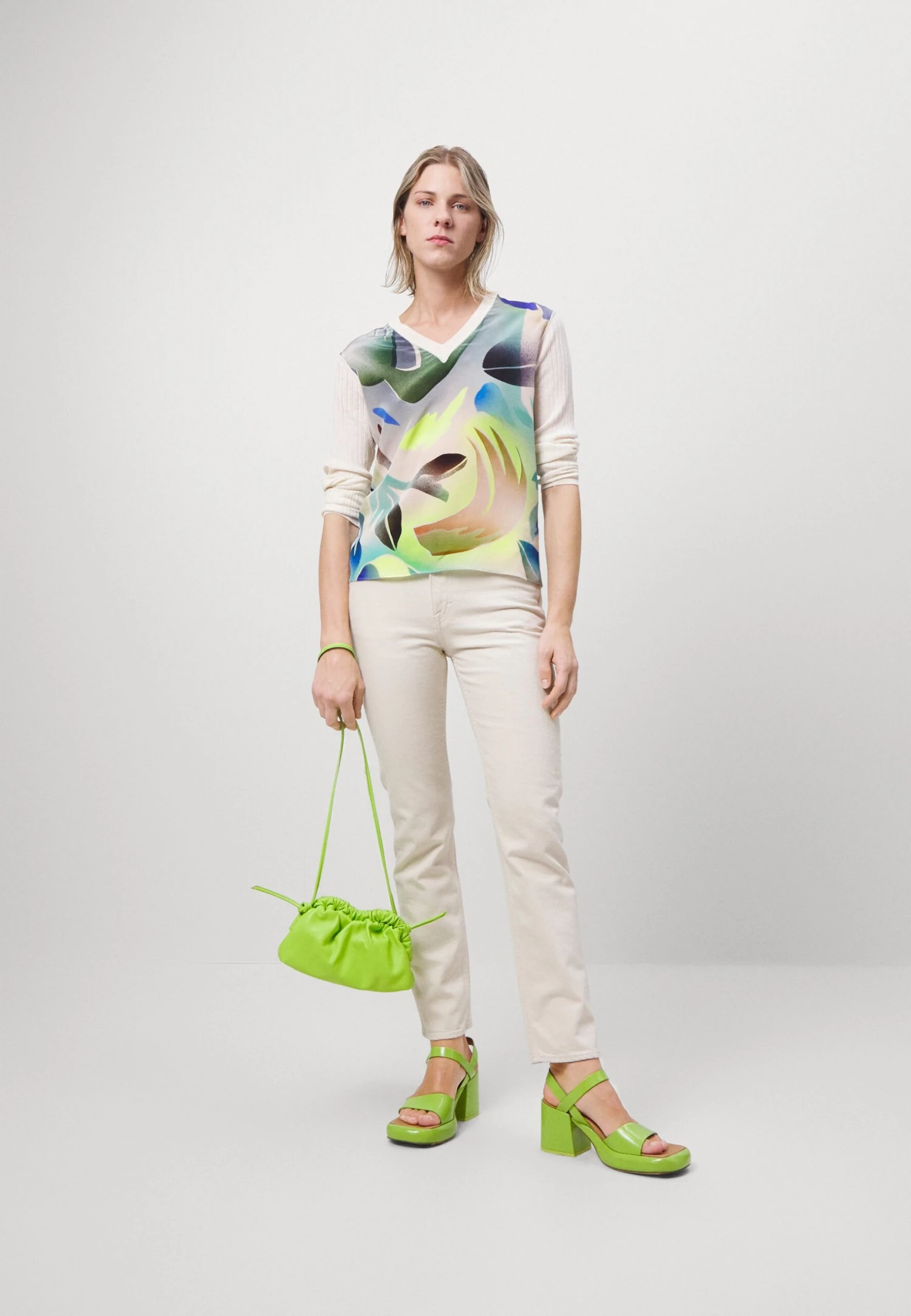 PAUL SMITH Womens Neck - Pullover - Greens 4 PAUL SMITH Womens Neck - Pullover - Greens – Image 2