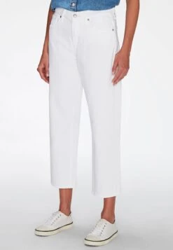 7 For All Mankind The Modern Straight - Jean Droit - White