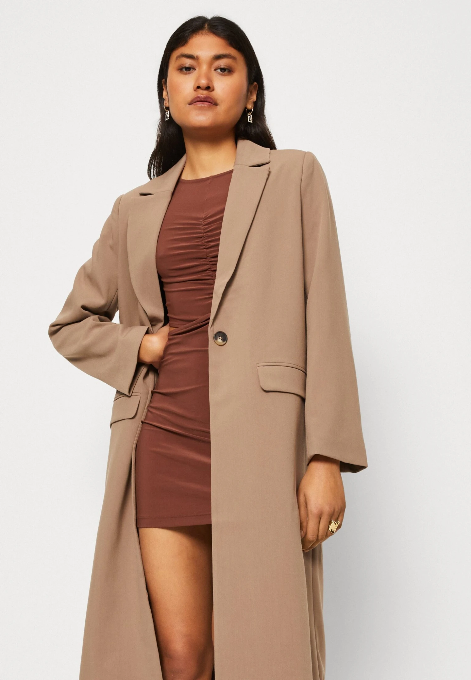 Object Objsigrid - Manteau Classique - Fossil 6 Object Objsigrid - Manteau Classique - Fossil – Image 4