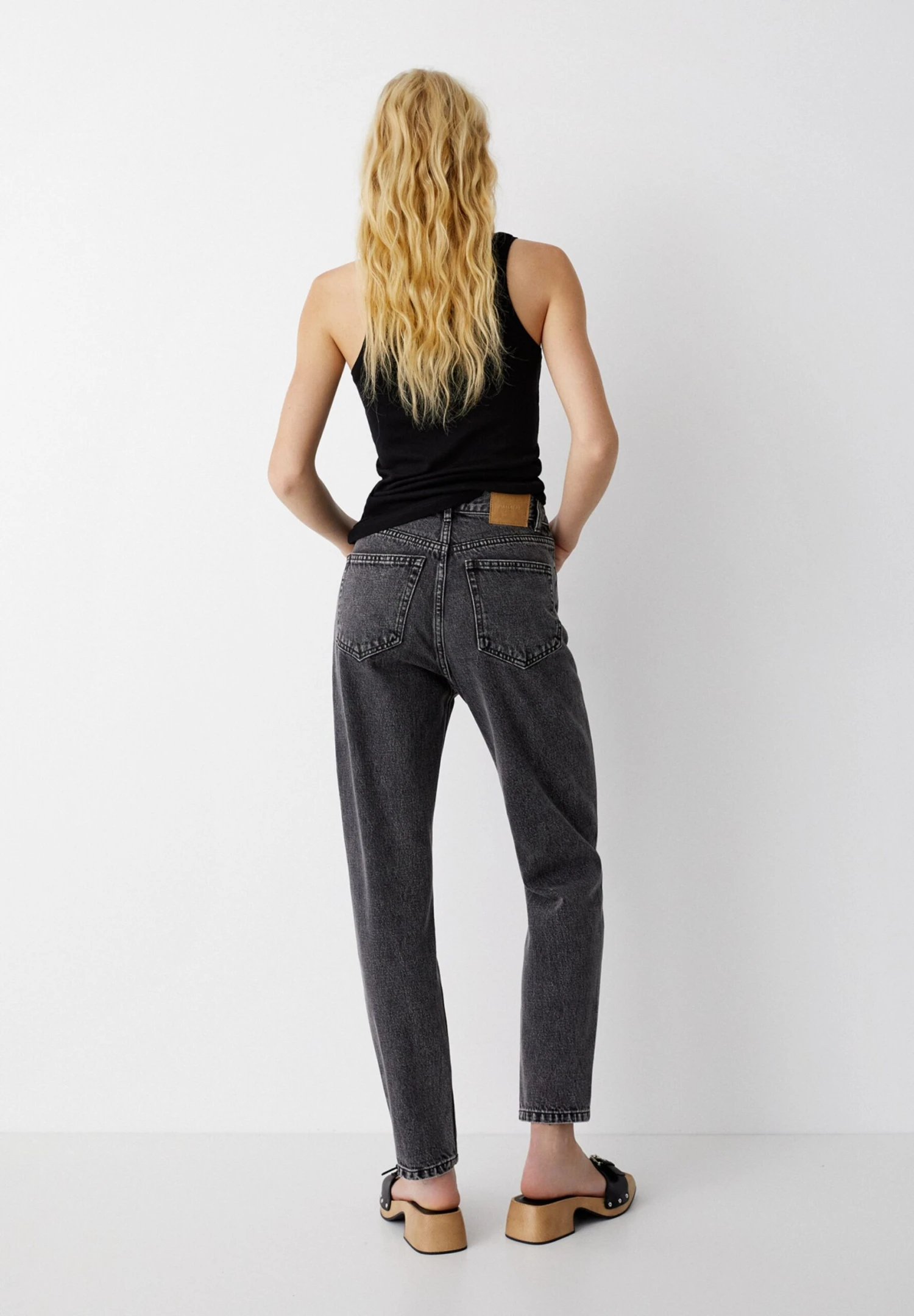 PULL & BEAR Jean Droit - Dark Grey 6 PULL & BEAR Jean Droit - Dark Grey – Image 4
