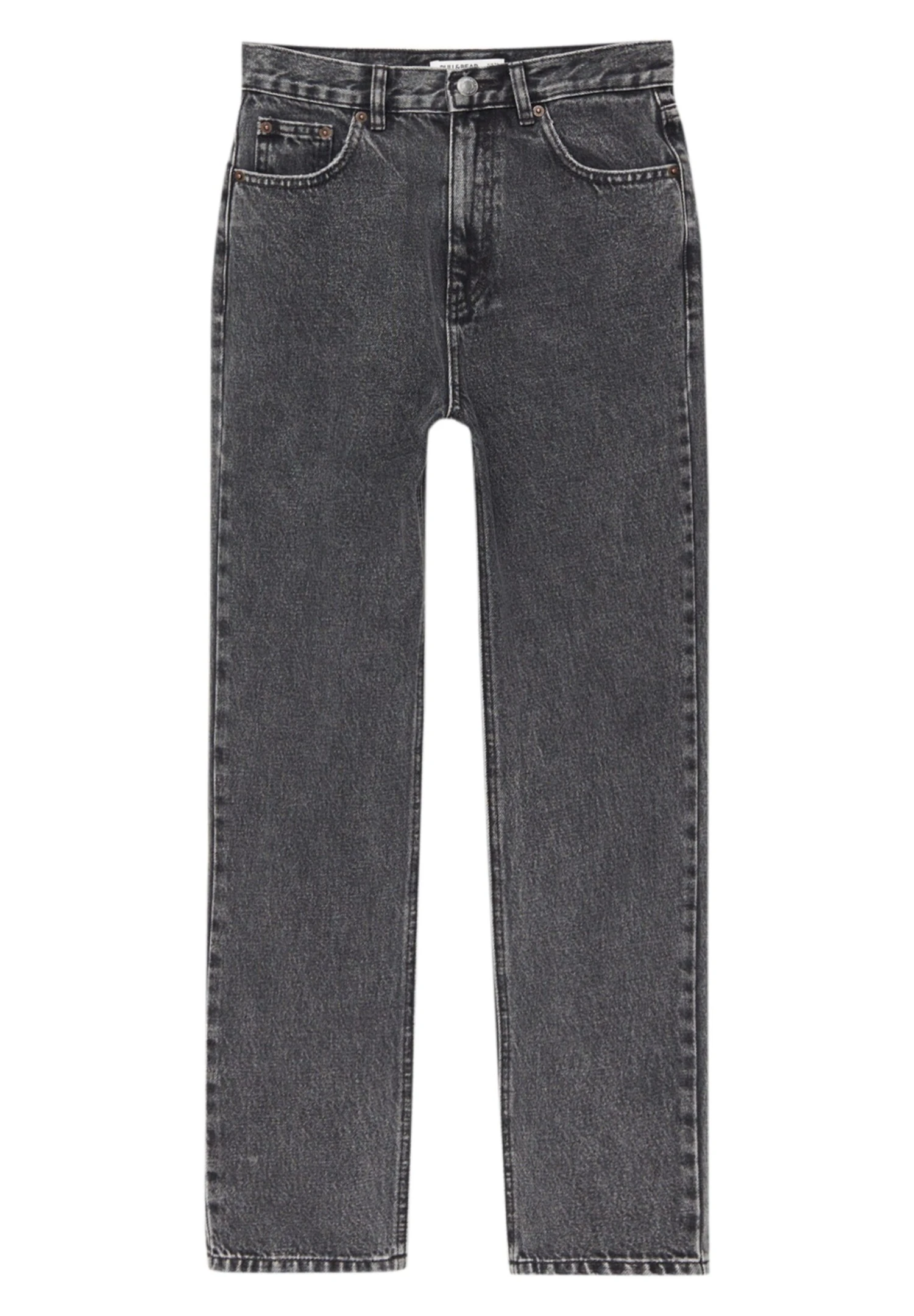 PULL & BEAR Jean Droit - Dark Grey 8 PULL & BEAR Jean Droit - Dark Grey – Image 6
