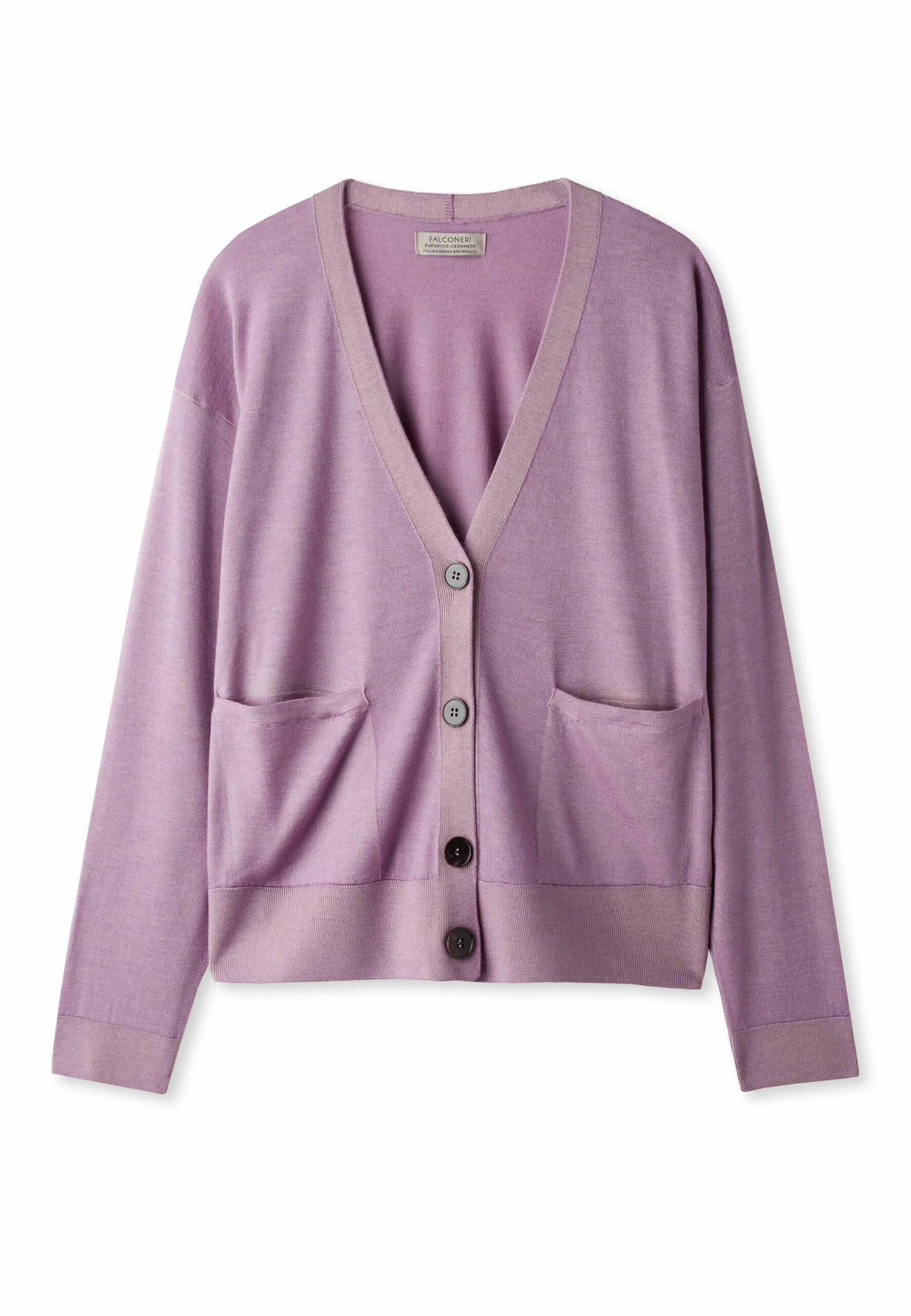 Ultrafine - Gilet - Violett Garment Dyed Wisteria 6 Ultrafine - Gilet - Violett Garment Dyed Wisteria – Image 4