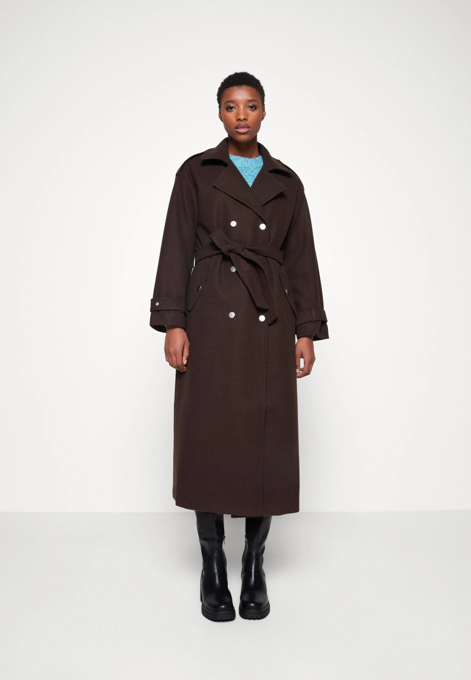 ONLY Onlsepia Emma X-Long - Trench - Mulch 3 ONLY Onlsepia Emma X-Long - Trench - Mulch