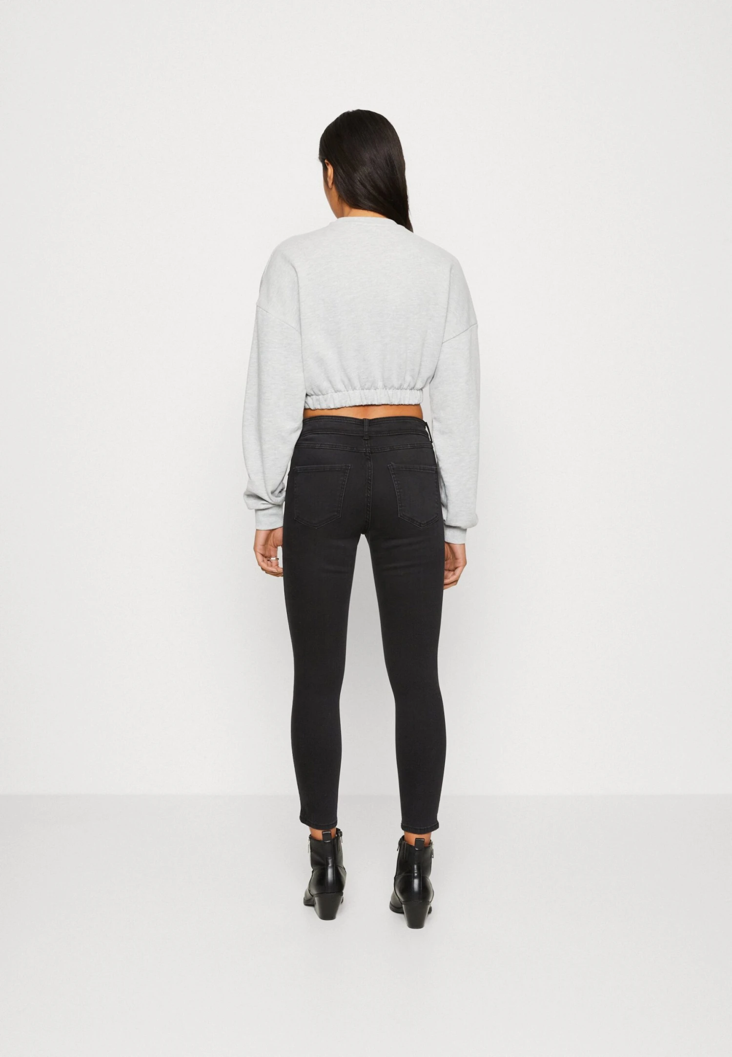 ONLY Onlwauw Mid Waist Belt - Jeans Skinny - Black 5 ONLY Onlwauw Mid Waist Belt - Jeans Skinny - Black – Image 3