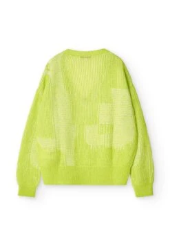 ADOLFO DOMINGUEZ V-Neckline - Pullover - Pistachio Green -Next Soldes 20fce4048eec44dd8465f39337644d10
