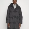 Marimekko Mangaani Kivet - Manteau Classique - Dark Grey, Black