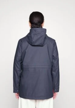 Hunter ORIGINAL Womens Rain Jacket - Parka - Navy -Next Soldes 25430c4350fd44568fbc4f2f08da5600