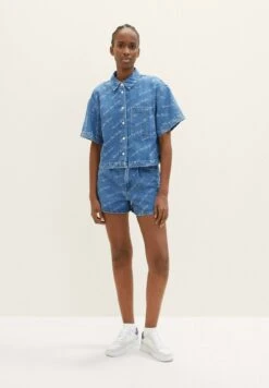 TOM TAILOR Denim Mit Logo Print - Short En Jean - Denim Laser Print 14 TOM TAILOR Denim Mit Logo Print - Short En Jean - Denim Laser Print -Next Soldes 258918450db84aa5b7008c191813d55e