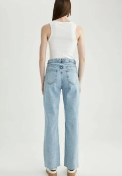 DeFacto 90 S Wide Leg - Jean Droit - Blue 9 DeFacto 90 S Wide Leg - Jean Droit - Blue -Next Soldes 260fbf08222c4ac3b2e4b4716d6bf48c
