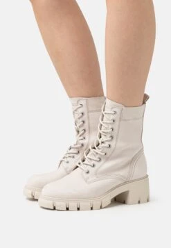 Tamaris Bottines À Lacets - Ivory