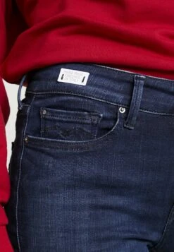 Replay Luz High Waist Hyperflex Clouds - Jeans Skinny - Dark Blue -Next Soldes 2a0907d7274d4e8c8ae5d78b5ae312f8