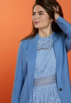 Next Single Breasted Standard - Manteau Court - Blue -Next Soldes 2ab5da8f8d044d0bb78df9e2310b0e69