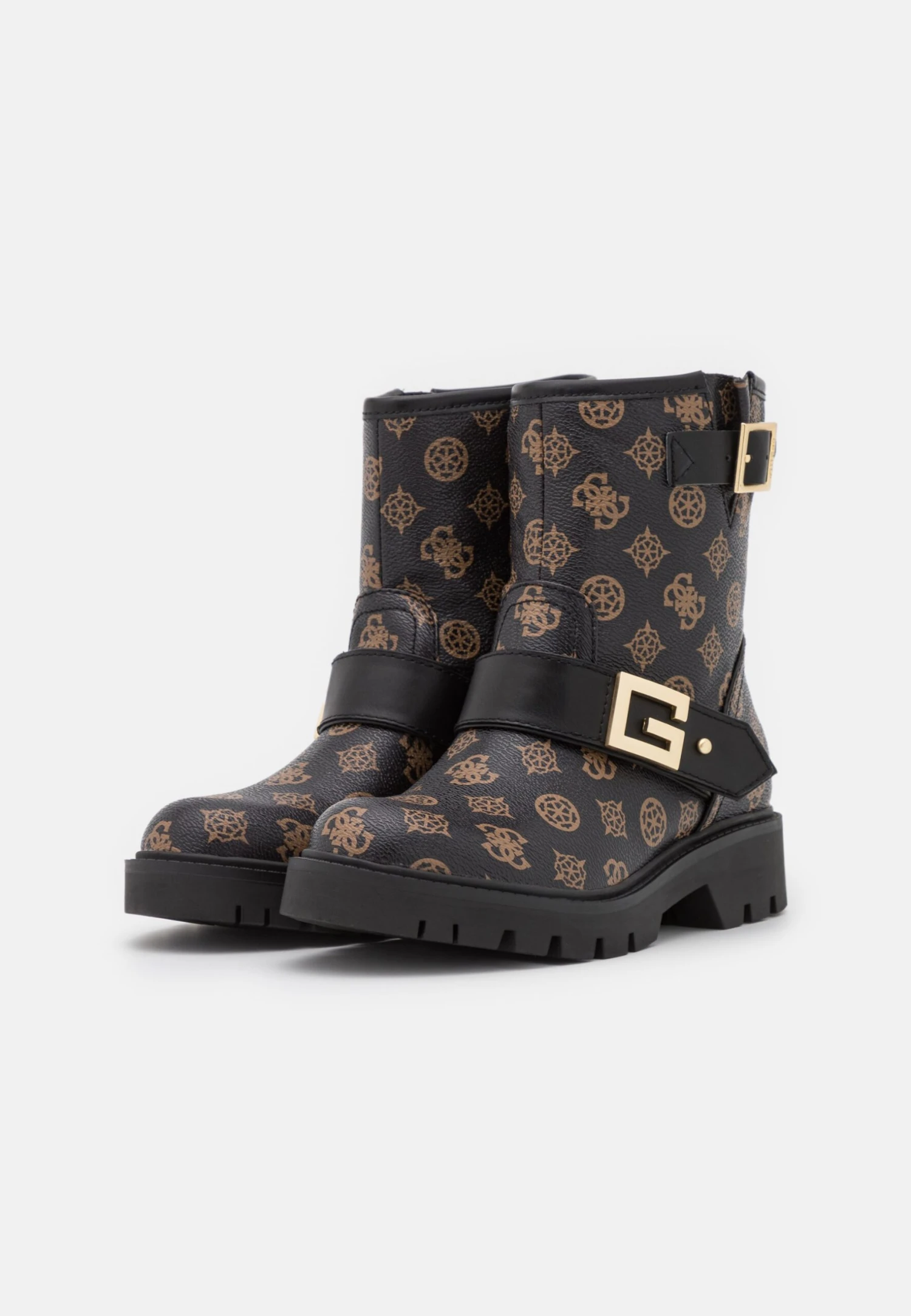 Guess Ragner - Bottines À Plateau - Brown/Ocra 5 Guess Ragner - Bottines À Plateau - Brown/Ocra – Image 3