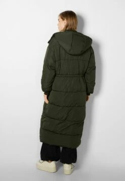 BERSHKA Long - Manteau D'Hiver - Khaki -Next Soldes 2dba442eba2b46ea85ec46032218afd8