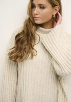 Kaffe Kamejse - Pullover - Broken White Melange -Next Soldes 30c5b29a6825465ab2fbca1802cc0521