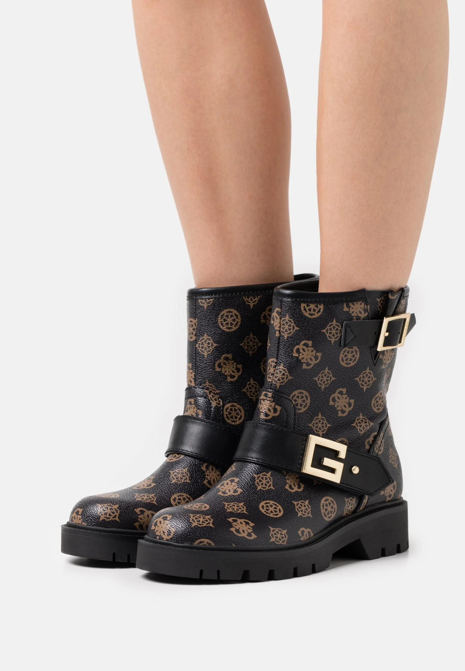 Guess Ragner - Bottines À Plateau - Brown/Ocra 3 Guess Ragner - Bottines À Plateau - Brown/Ocra