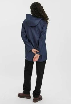 Vero Moda Vmmalou Coated Noos - Parka - Navy Blazer -Next Soldes 32685742bc254eea952c48300bbde2a4
