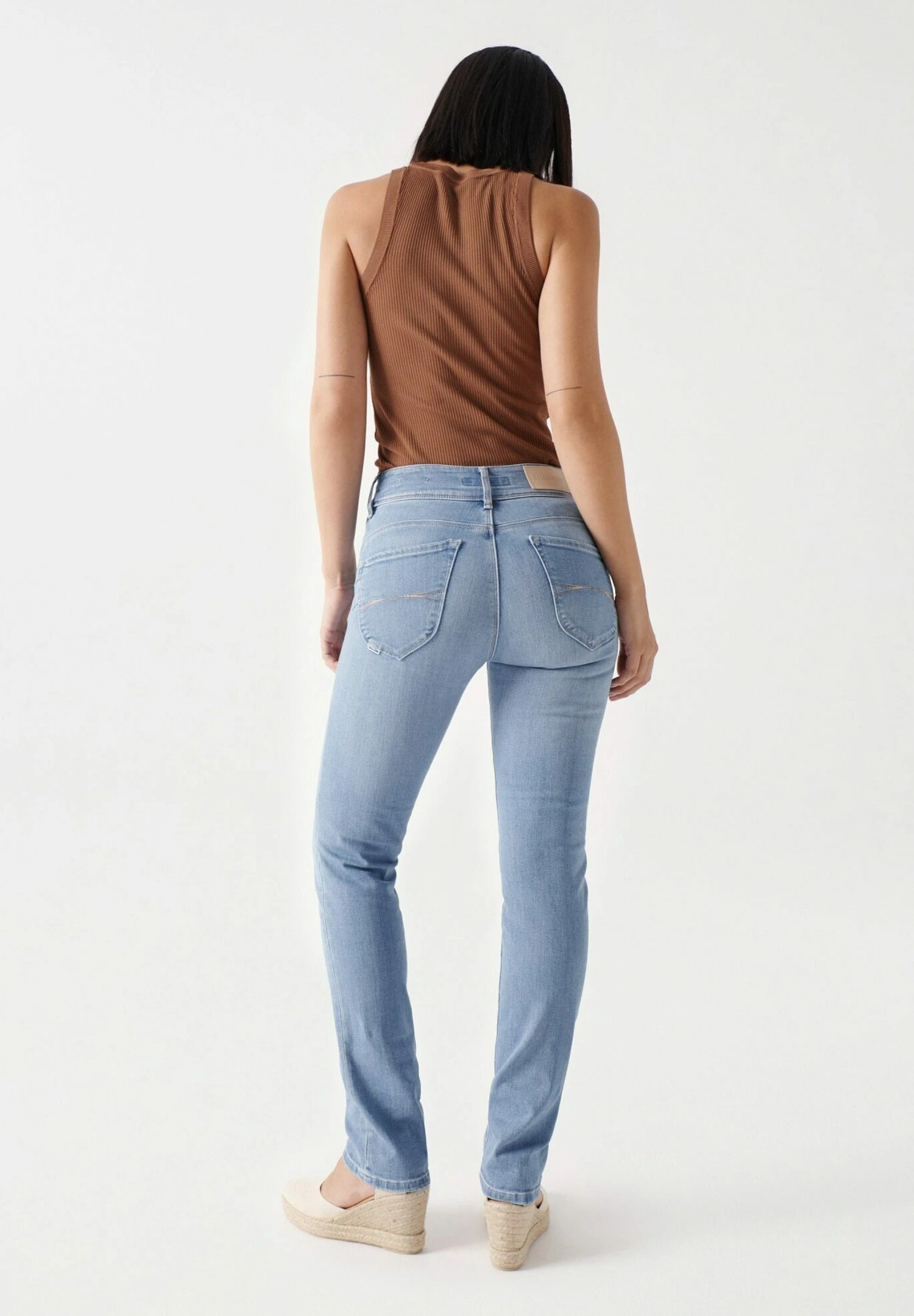 Secret Push - Jean Slim - Blau 5 Secret Push - Jean Slim - Blau – Image 3