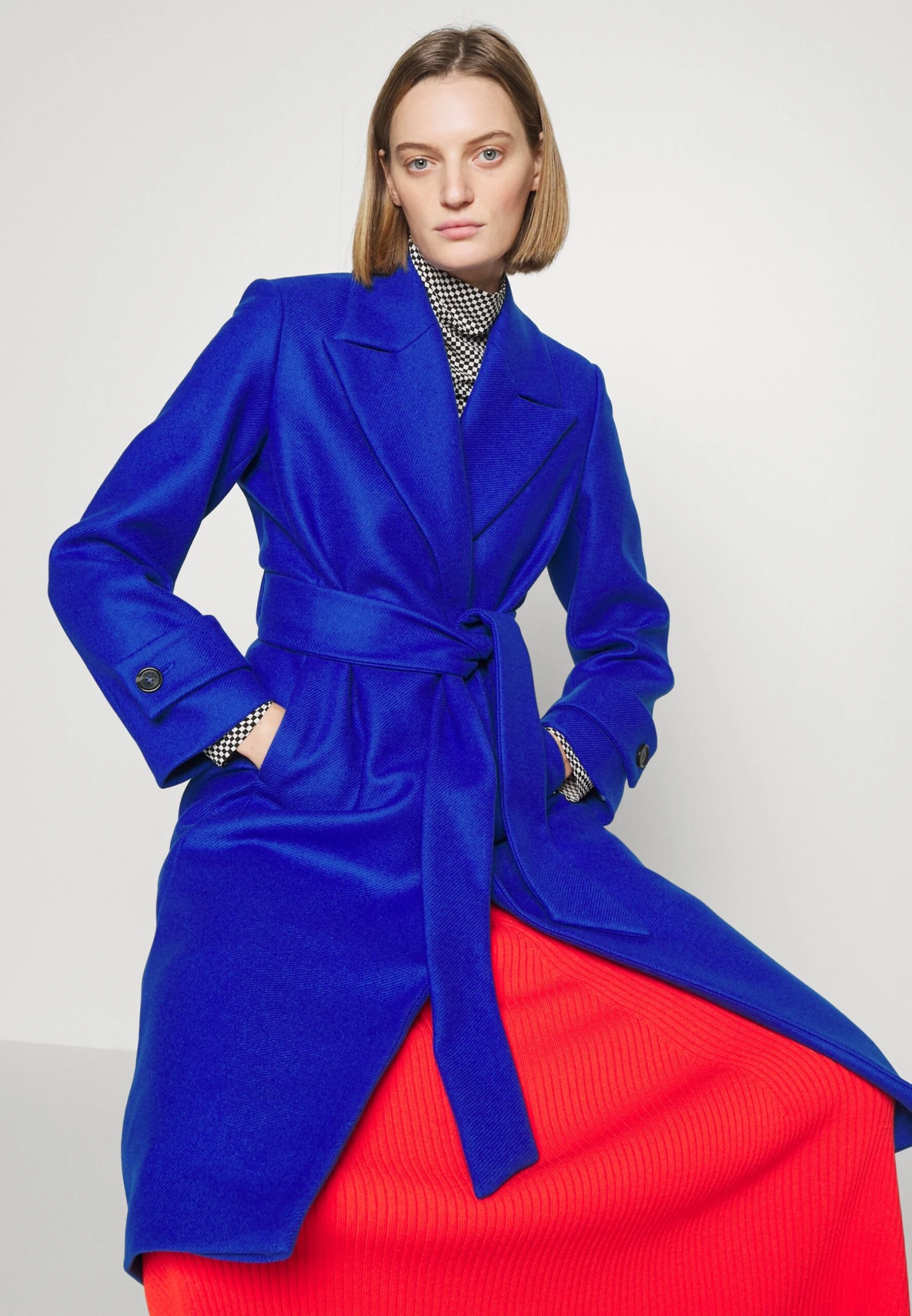 IVY OAK Thyme - Manteau Classique - Bright Blue 6 IVY OAK Thyme - Manteau Classique - Bright Blue – Image 4