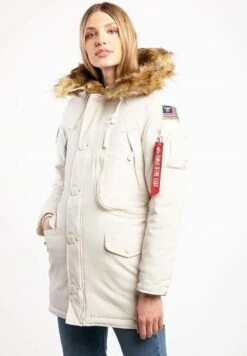 Alpha Industries Parka - White