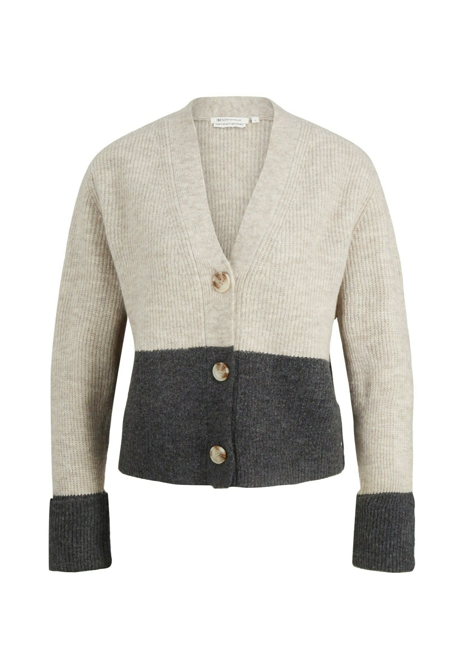 TOM TAILOR Denim Gilet - Shale Grey Melange 7 TOM TAILOR Denim Gilet - Shale Grey Melange – Image 5