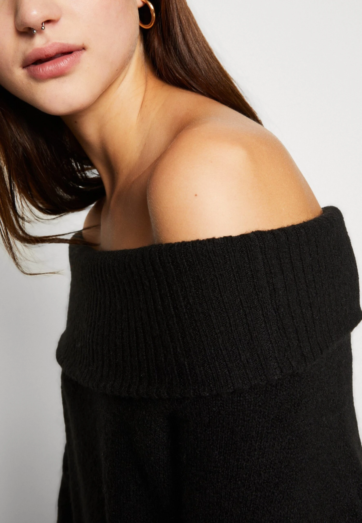 Monki Pullover - Black Dark 7 Monki Pullover - Black Dark – Image 6