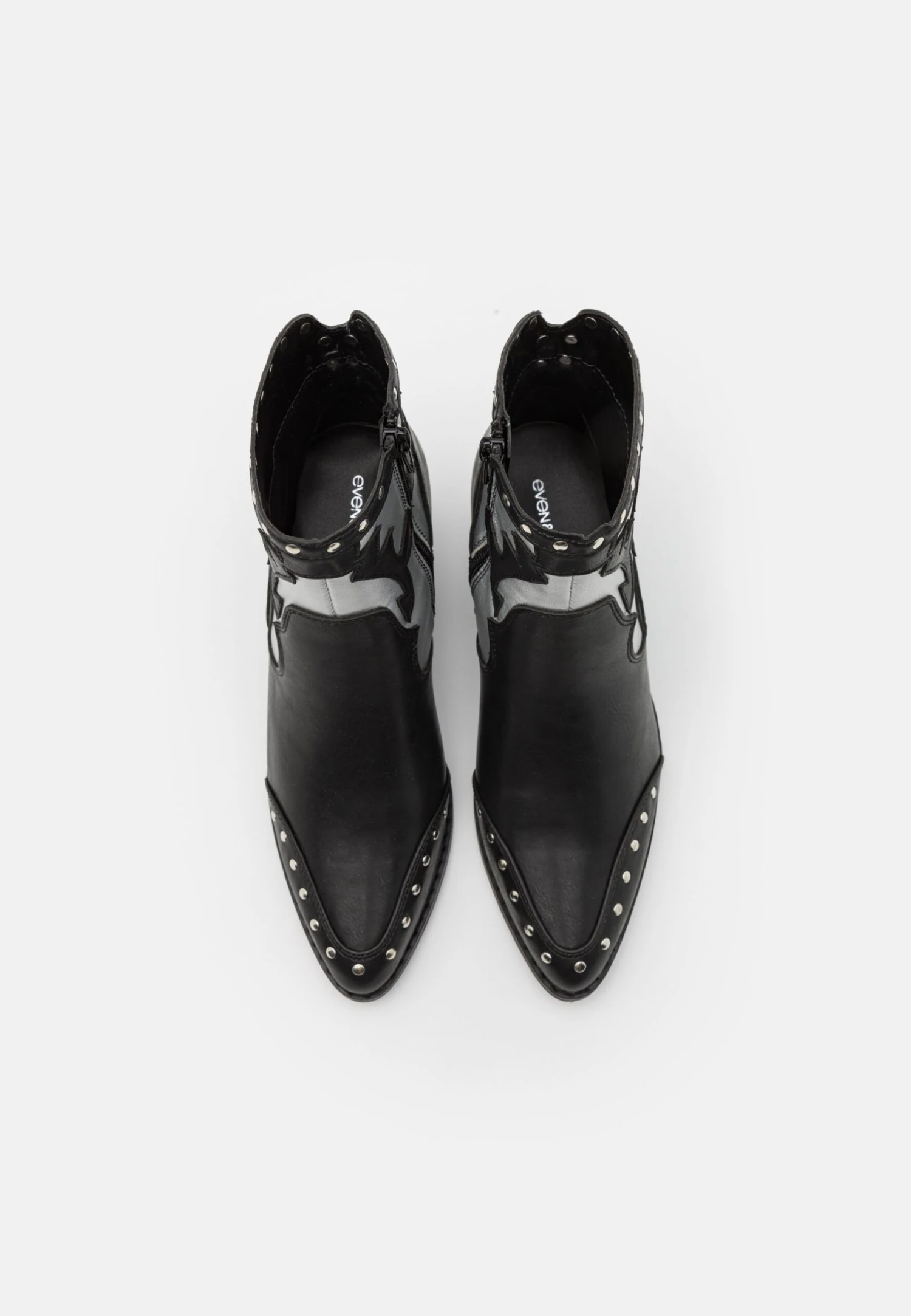 Even&Odd Santiags - Black 8 Even&Odd Santiags - Black – Image 6