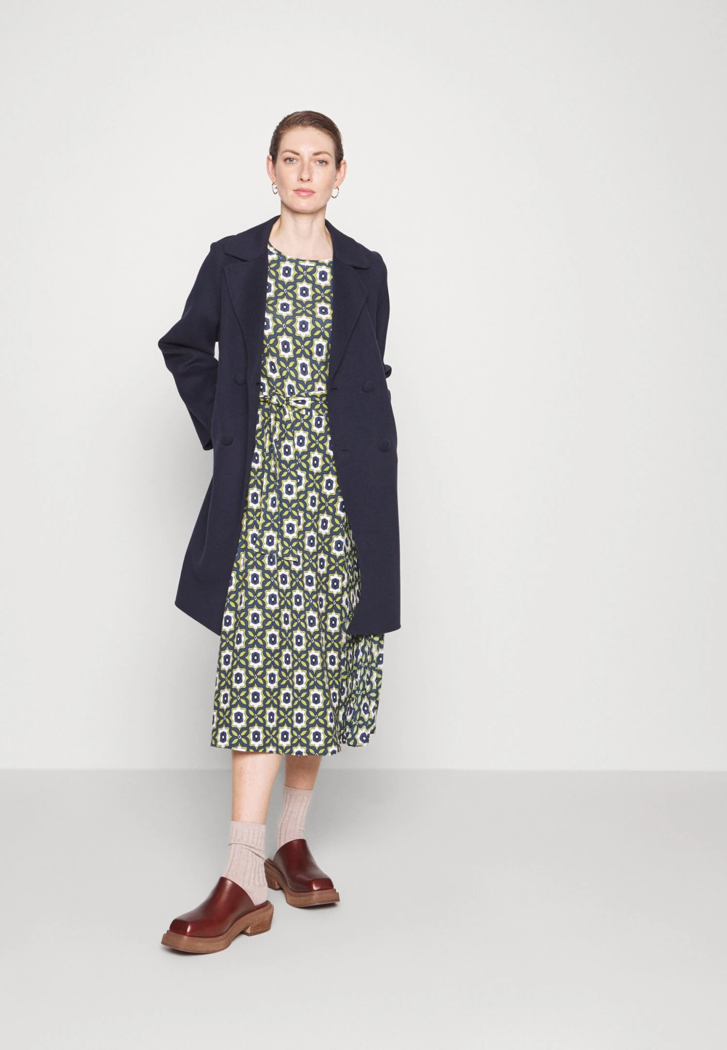 Rivetto - Manteau Classique - Blu 4 Rivetto - Manteau Classique - Blu – Image 2