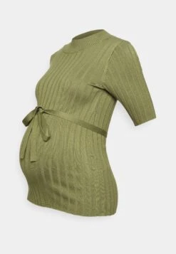 Mamalicious Mlcille Top - Pullover - Olive