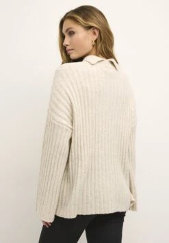 Kaffe Kamejse - Pullover - Broken White Melange -Next Soldes 3d25587457154e178f3266af150abd18