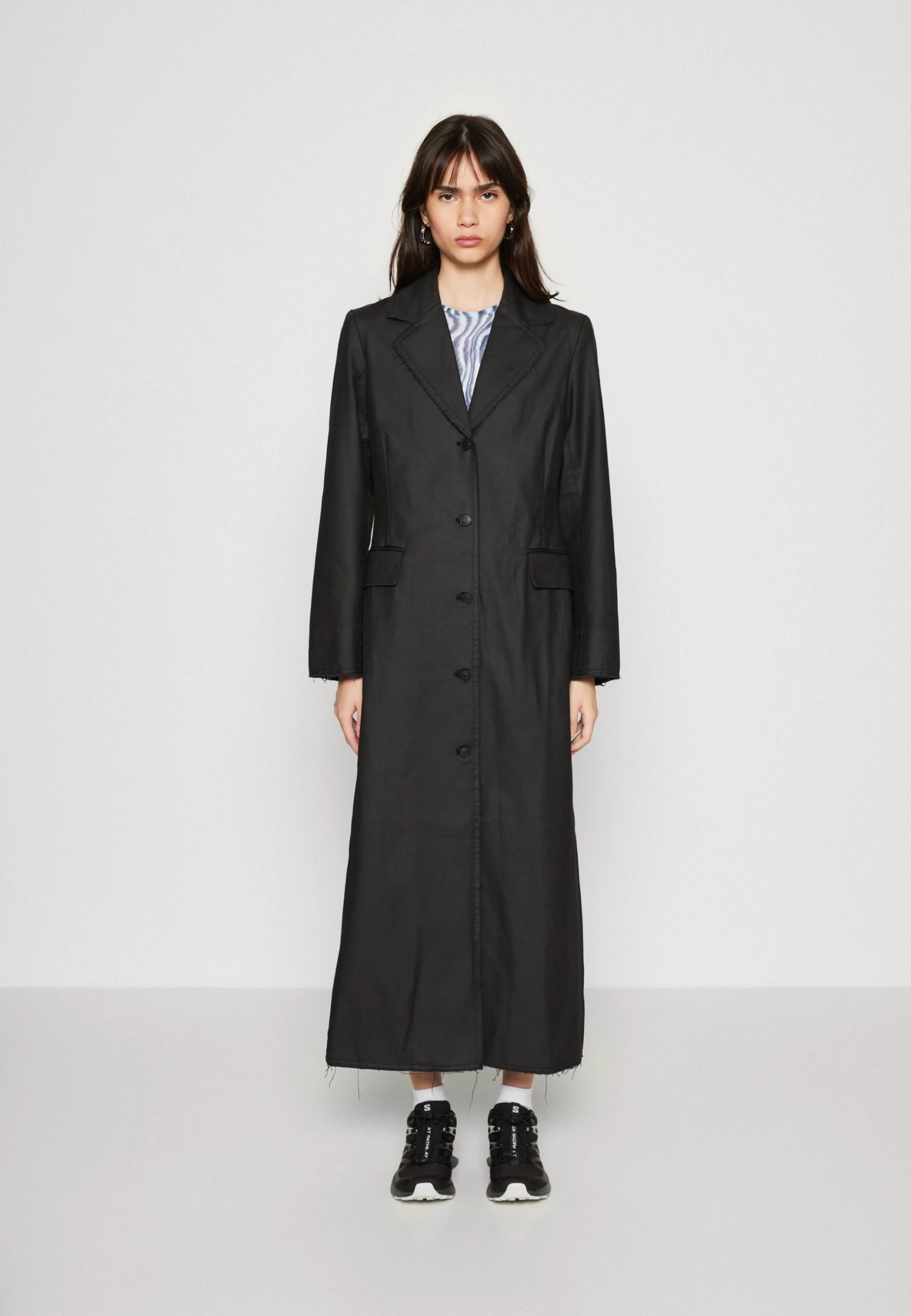 WEEKDAY Cassis Coat - Trench - Black 3 WEEKDAY Cassis Coat - Trench - Black
